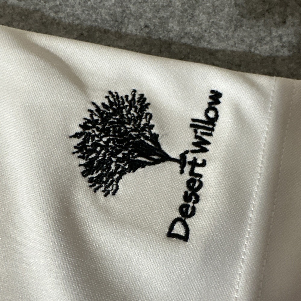 Monterey Club Dry Swing Womens Golf Top Collared Polo Shirt XXL Black/White Logo - Picture 4 of 12